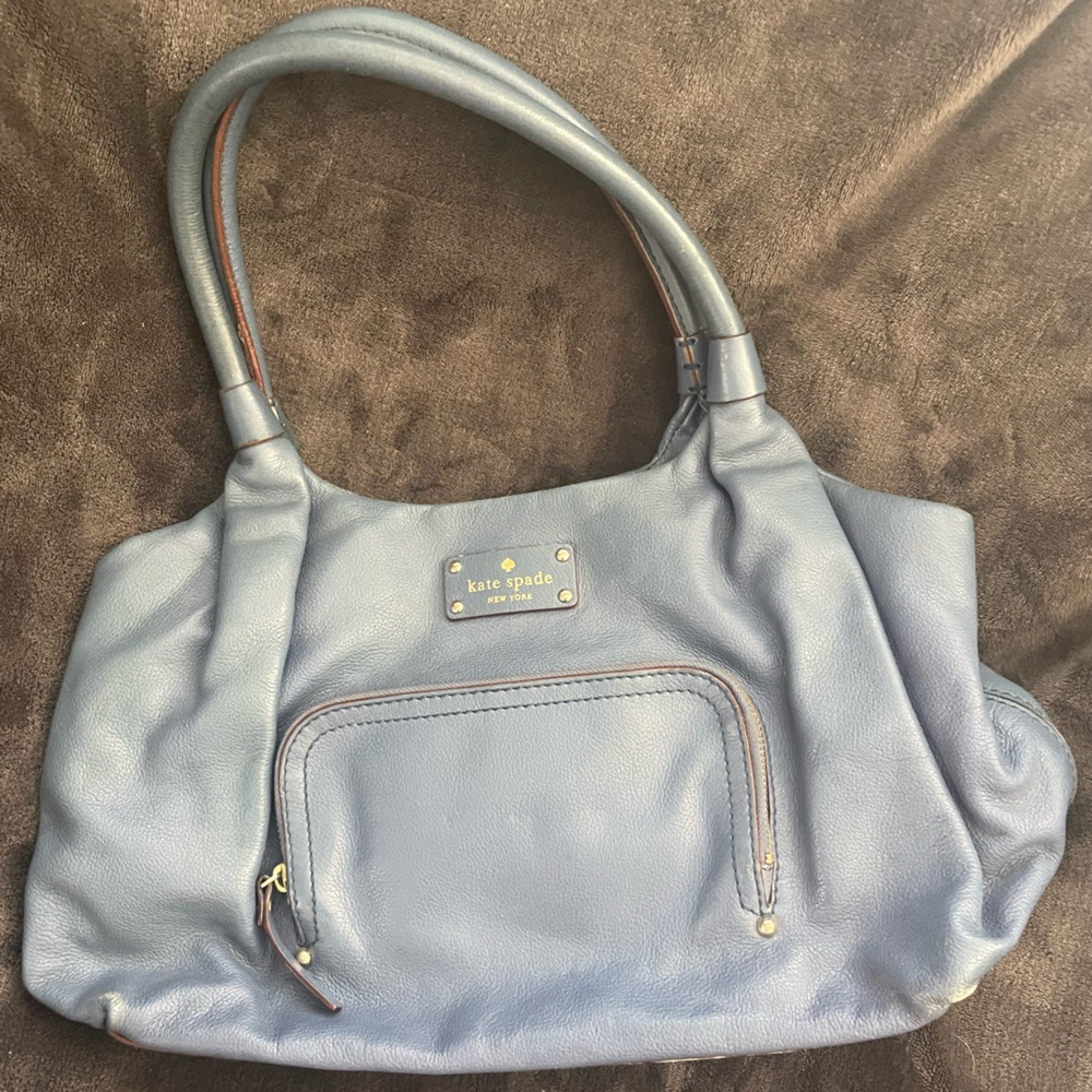 kate Spade light blue bag